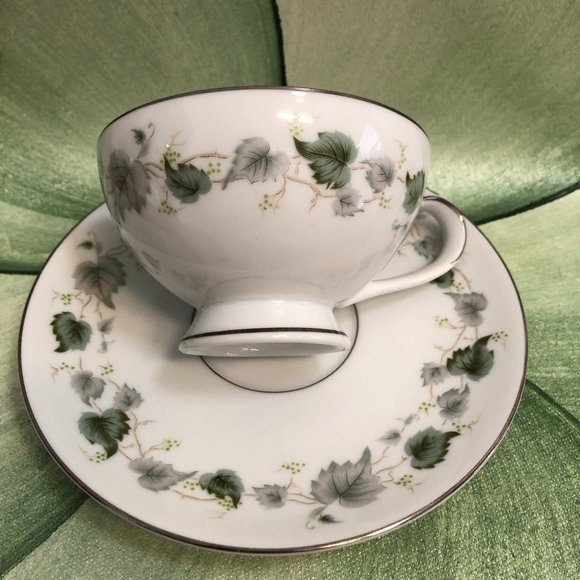 VINTAGE MIKASA #5721 Other - MIKASA JADE No. 5721 8 SETS AVAILABLE CUP & SAUCER